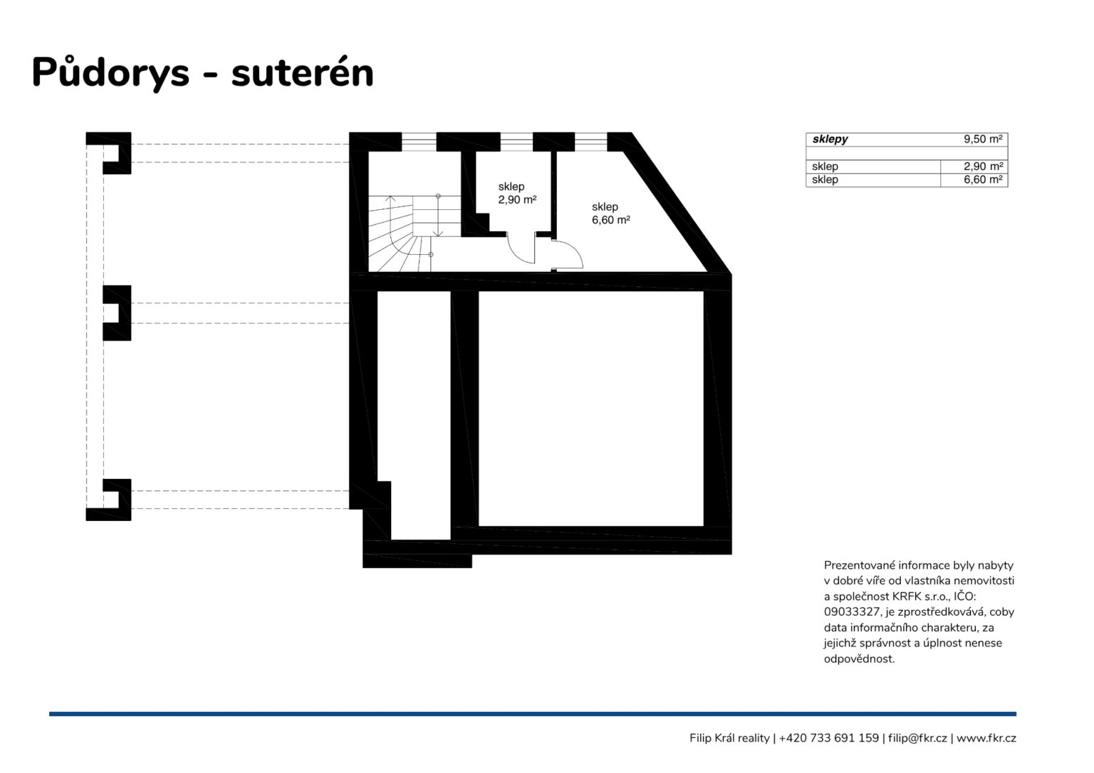 RD Listopadová - suterén